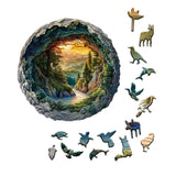 3D Animal Forest Wooden Puzzle thumbnail 1