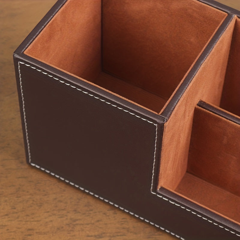 Desk organiser dark brown