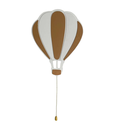 Hot air balloon wall night light nursery