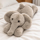 Lying Plush Animal Toy - Soft Cuddly Stuffed Companion, 35cm thumbnail 5