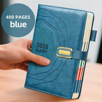 Daily planner blue cover