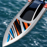RC Racing Boat 70km/h Brushless High-Speed, 57cm Waterproof thumbnail 2