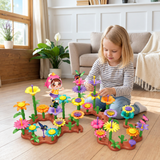 Flower Garden Building Blocks Set – Creative Stacking Toy Miniaturansicht 6