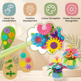 Flower Garden Building Blocks Set – Creative Stacking Toy Miniaturansicht 3