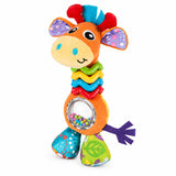 Giraffe Plush Baby Rattle, Soft Sensory Toy with Easy-Grip Handle thumbnail 5