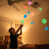 Glow in the Dark Sticky Balls – Ceiling Throw & Stick Toy Miniaturansicht 6
