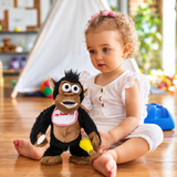 Magnetisches Füttern-Gorilla-Plüschtier – Interaktives Bananen-Spielset Miniaturansicht 3