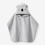 Koala Hooded Baby Bath Towel – Grey thumbnail 3