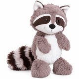 Raccoon Plush Toy | Grey Stuffed Animal Cushion, 25–35cm thumbnail 2