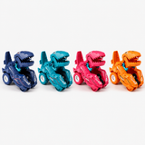 2-in-1 transformerende dinosaurus-auto, diecast minivoertuig miniatuur 5