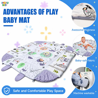 Baby activity gym features