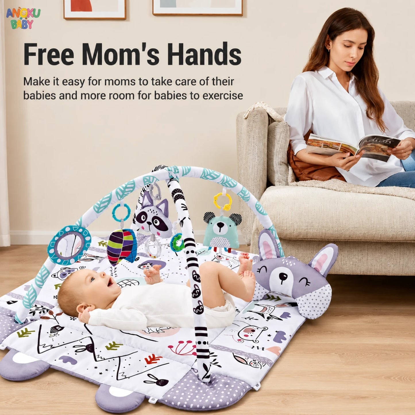 Baby activity gym lifestyle
