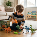 Dinosaur Construction Building Set