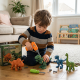Dinosaur Construction Building Set thumbnail 1