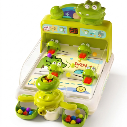 Crocodile pinball arcade game for kids, main view