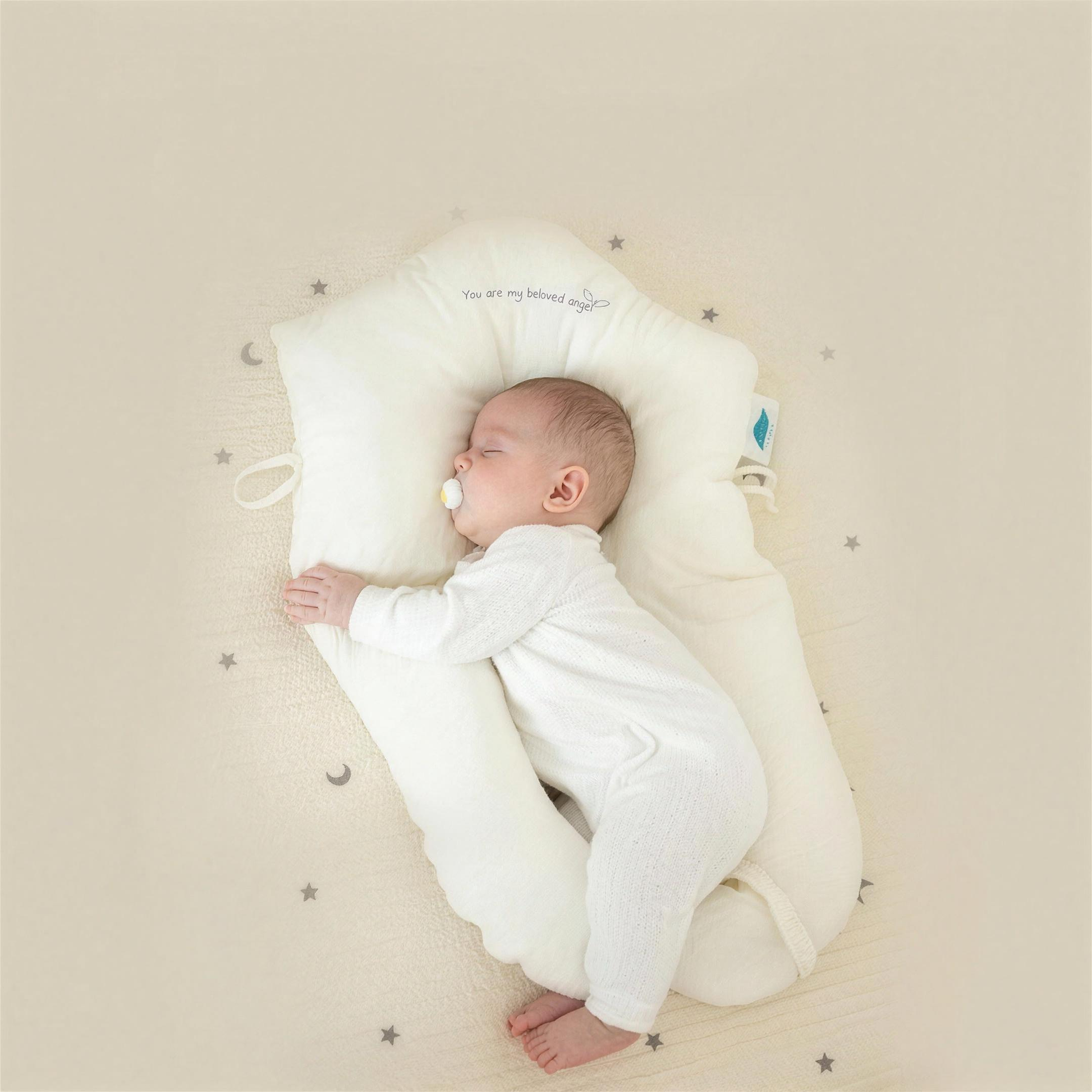 Baby support pillow shape