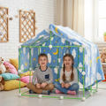 Kids Fort & Tent Building Kit – Indoor & Outdoor Construction Set