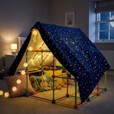 Kids Fort & Tent Building Kit – Indoor & Outdoor Construction Set thumbnail 3