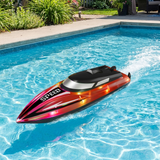 RC Speedboat with LED Lights for Kids thumbnail 4