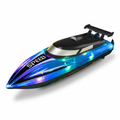 RC Speedboat with LED Lights for Kids