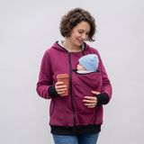 Babywearing Kangaroo Hoodie | Parent Carrier Sweatshirt thumbnail 4