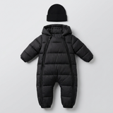 Hooded Baby Snowsuit | Warm Winter One-Piece for Infants thumbnail 2