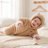 Flannel Baby Winter Jumpsuit | Soft Cosy One-Piece thumbnail 2