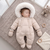 Cosy Baby Winter Jumpsuit | Padded Warm One-Piece thumbnail 4