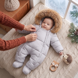 Cosy Baby Winter Jumpsuit | Padded Warm One-Piece thumbnail 2