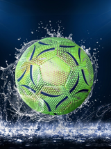 Glow-in-the-Dark Football | Hand-Stitched Night Play Ball thumbnail 3