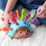 Sensory Hedgehog Toy | Montessori Fine Motor Skill Builder thumbnail 2