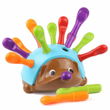 Sensory Hedgehog Toy | Montessori Fine Motor Skill Builder thumbnail 1