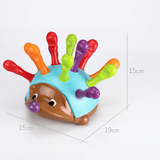 Sensory Hedgehog Toy | Montessori Fine Motor Skill Builder thumbnail 6