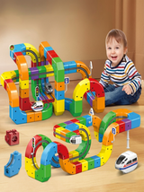 DIY Cube Track | Creative Build-Your-Own Train Set thumbnail 5