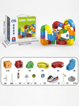 DIY Cube Track | Creative Build-Your-Own Train Set thumbnail 2