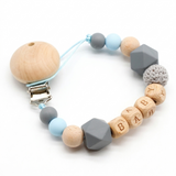 Personalised Dummy Chain | Custom Name Pacifier Clip thumbnail 3