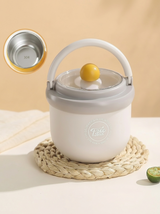 Insulated Stainless Steel Lunch Bowl with Spoon | Kids Food Container thumbnail 3