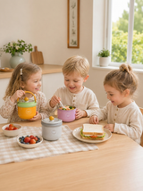 Insulated Stainless Steel Lunch Bowl with Spoon | Kids Food Container thumbnail 5