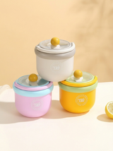 Insulated Stainless Steel Lunch Bowl with Spoon | Kids Food Container thumbnail 4
