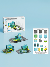 Magnetic Road Blocks | Creative Educational Building Set thumbnail 1