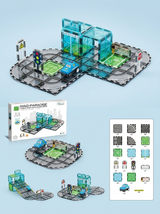 Magnetic Road Blocks | Creative Educational Building Set thumbnail 4