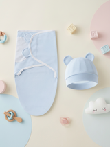 Breathable Cotton Baby Swaddle Cocoon | Newborn Sleep Sack thumbnail 4