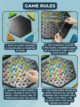 KnotLogic Triangle Strategy Board Game thumbnail 5