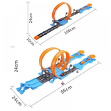 Metal Racing Track Set with Dual Launchers thumbnail 6