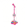 Kids Karaoke Set with Height-Adjustable Stand & Microphone