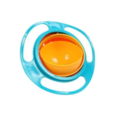 Bol gyroscopique anti-renversement 360 | Bol à goûter pour enfant sans dégâts miniature 1