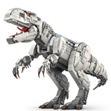 Set di costruzioni dinosauro T-Rex gigante, 2000 pezzi miniatura 1
