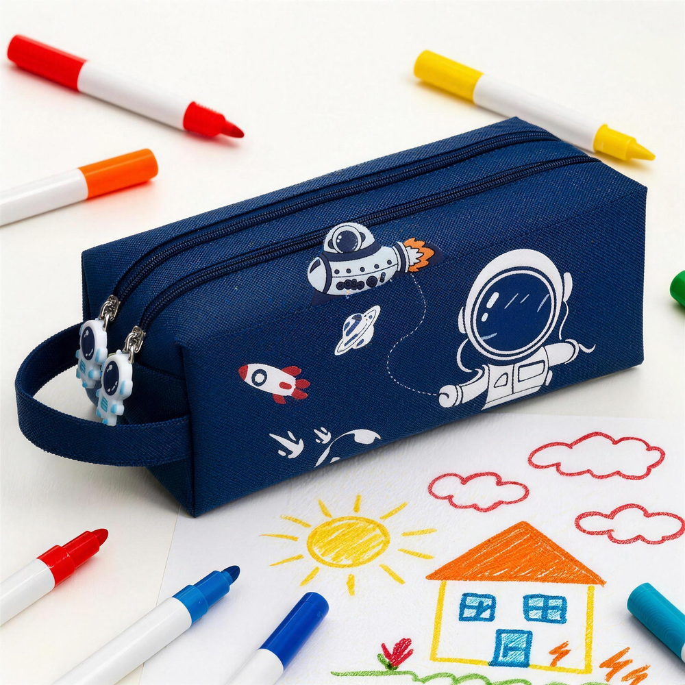 Kids Astronaut School Pencil Case