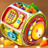 Interactive Musical Toy Activity Cube with Lights & Sound thumbnail 1