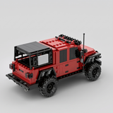Off-Road Tactical Pickup Truck Building Block Set - 563 Pieces thumbnail 2